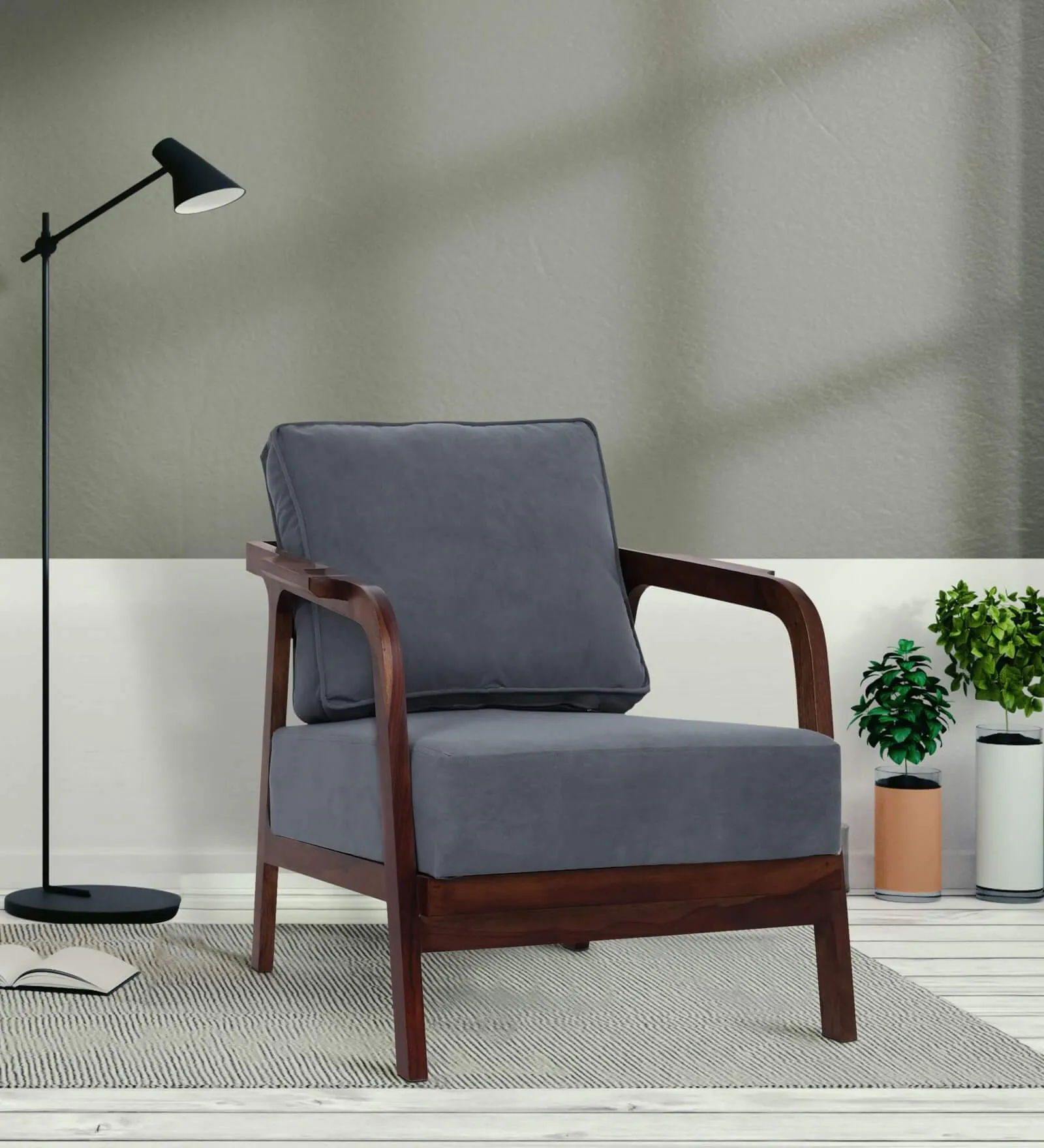 Inspiro Grey Arm Chair