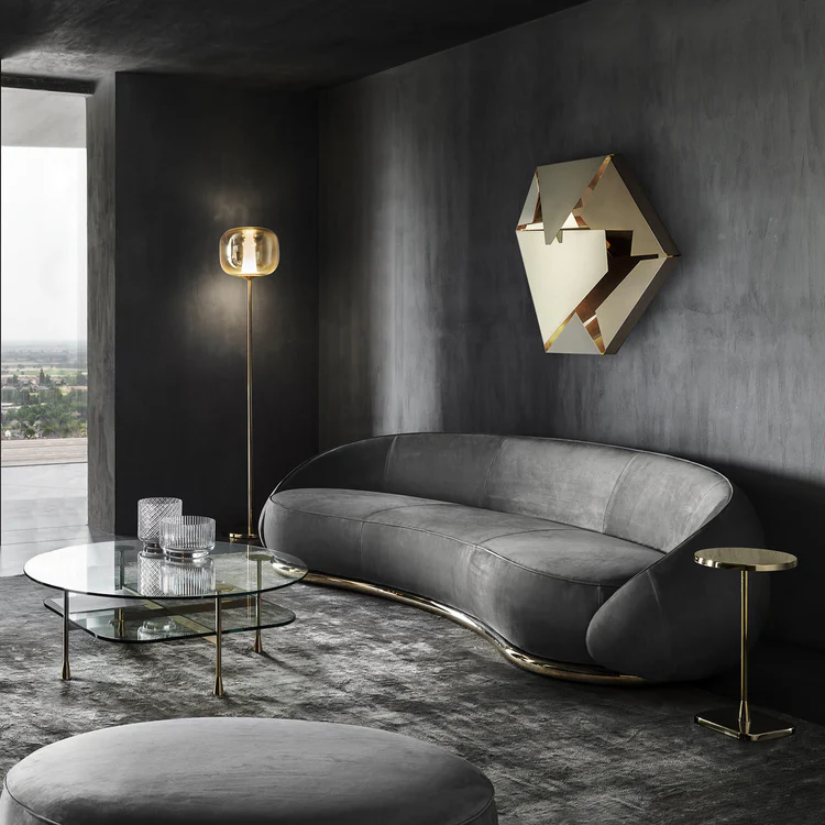 Abbracci Grey Sofa